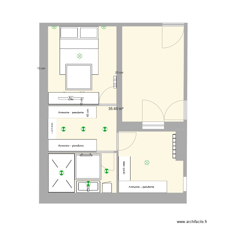 Suite Parentale v4. Plan de 0 pièce et 0 m2