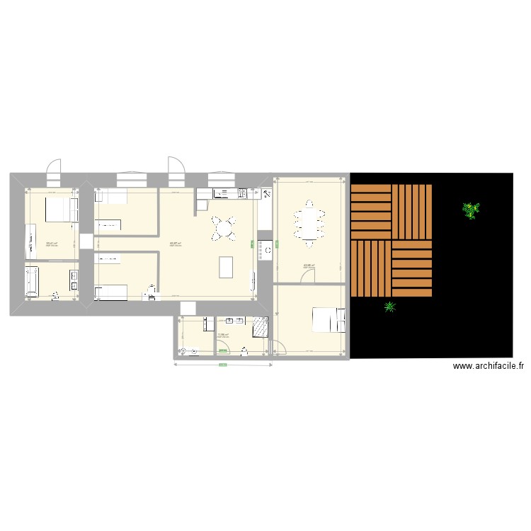 Àngels1 2. Plan de 4 pièces et 136 m2