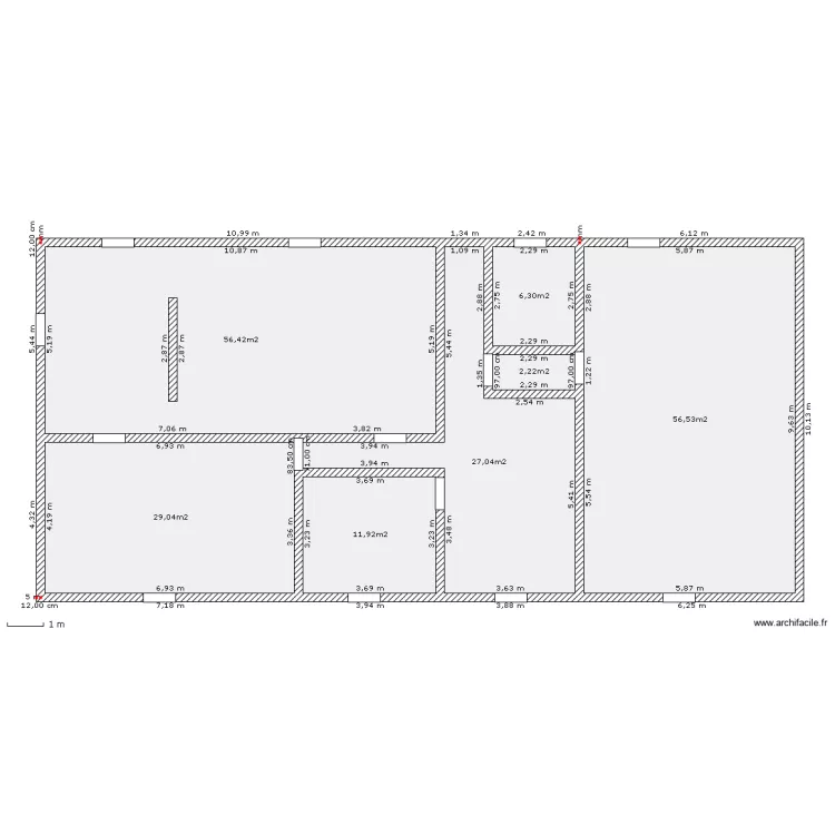 plan du rdc. Plan de 