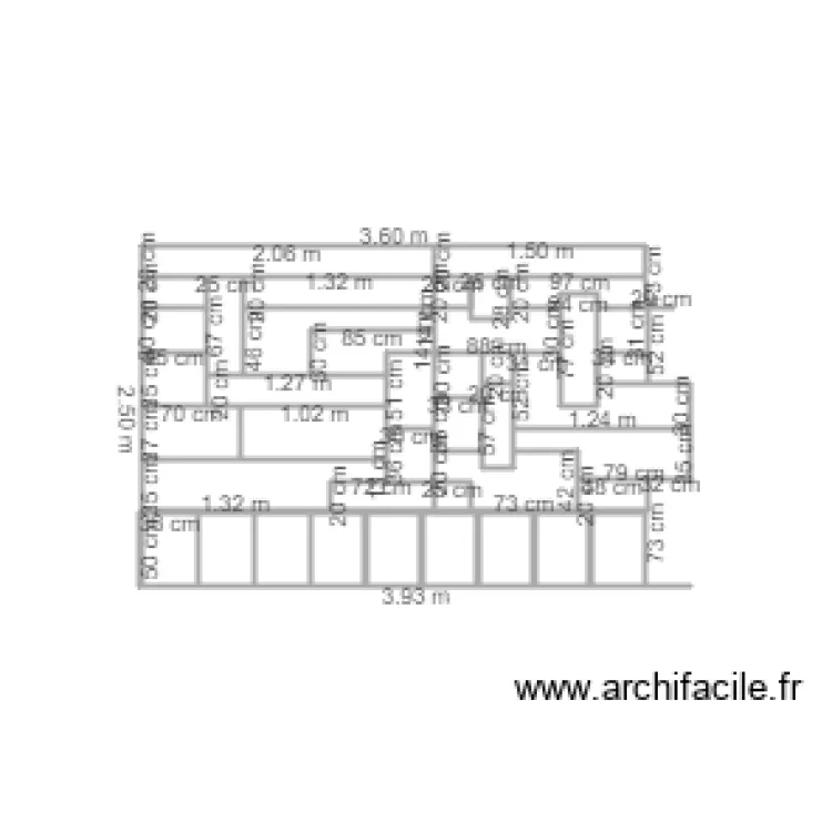 meuble bibliotheque def avec cote 3. Plan de 