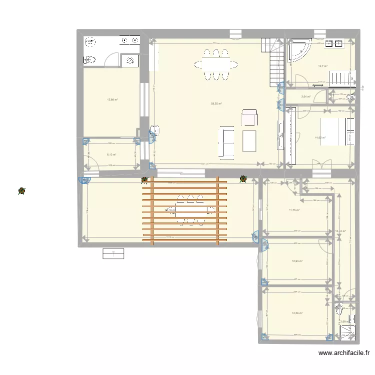GRANGE extension - indC. Plan de 