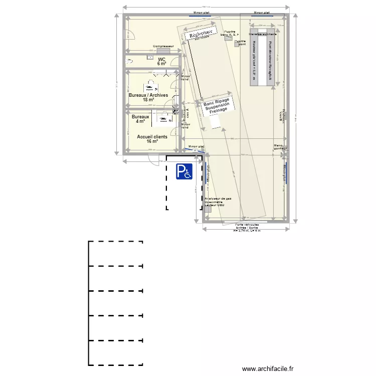 CCT VL   AP CT   Cordes Sur Ciel. Plan de 