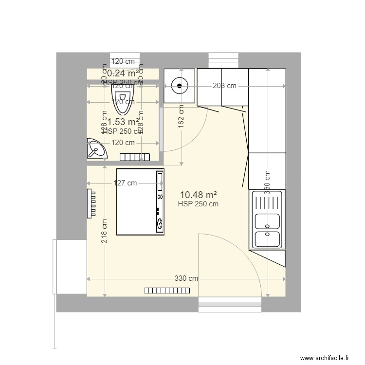 pacaud 1. Plan de 0 pièce et 0 m2