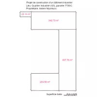 calcul surface batie