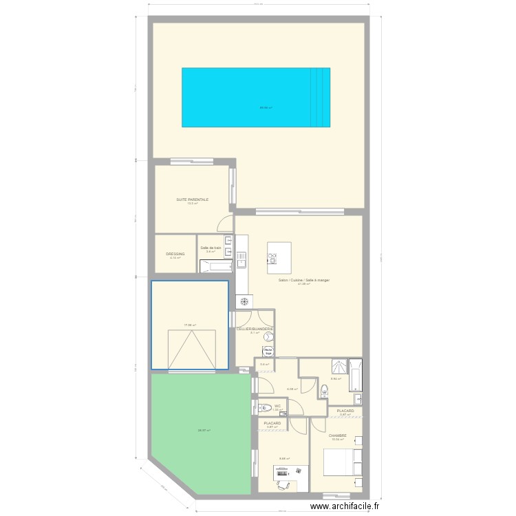 PLAN X. Plan de 0 pièce et 0 m2