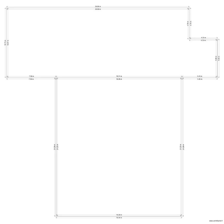 SCI PIERRE ET CHASSE EXTERIEUR. Plan de SCI PIERRE ET CHASSE EXTERIEUR. Plan de