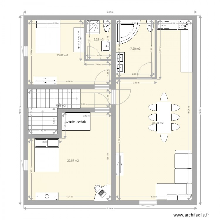 vie est belle. Plan de 0 pièce et 0 m2