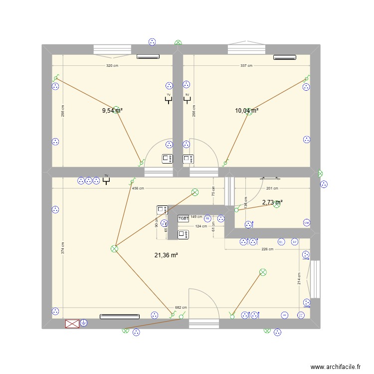 projet croatie. Plan de 0 pièce et 0 m2