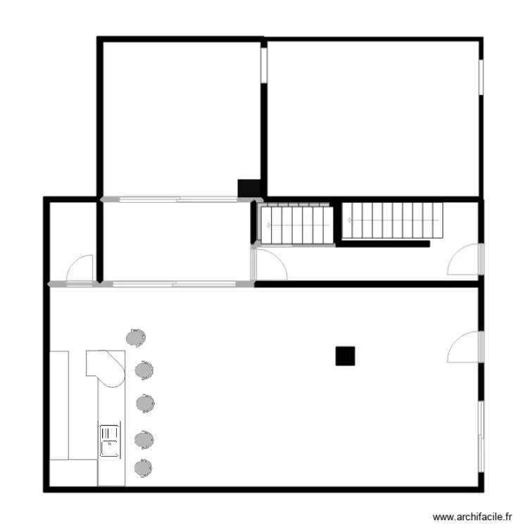 CAFE  HAMILA. Plan de 