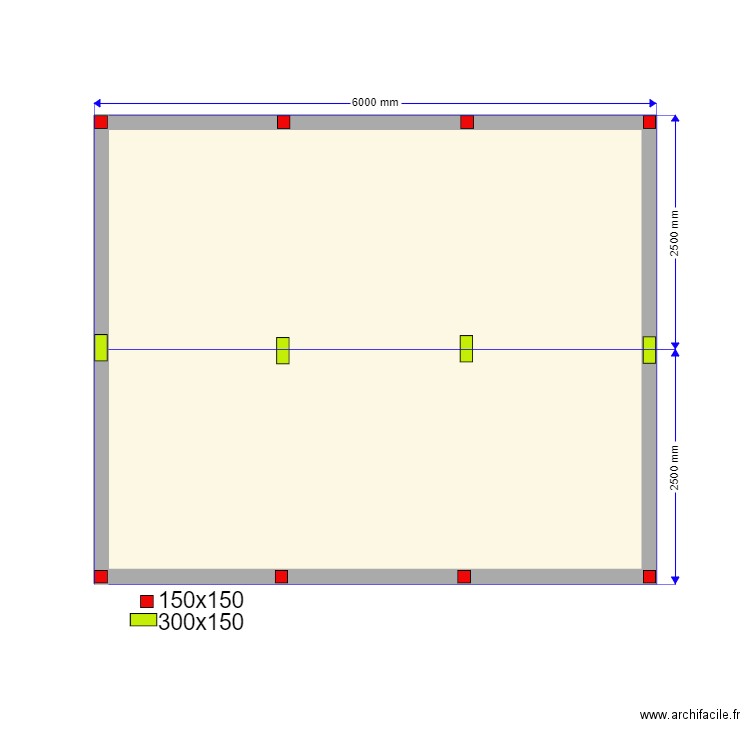 Сваи Гагино. Plan de 1 pièce et 27 m2