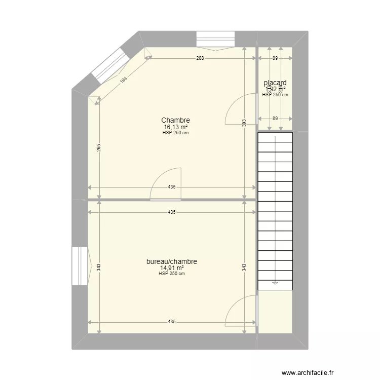 OLIARI. Plan de 