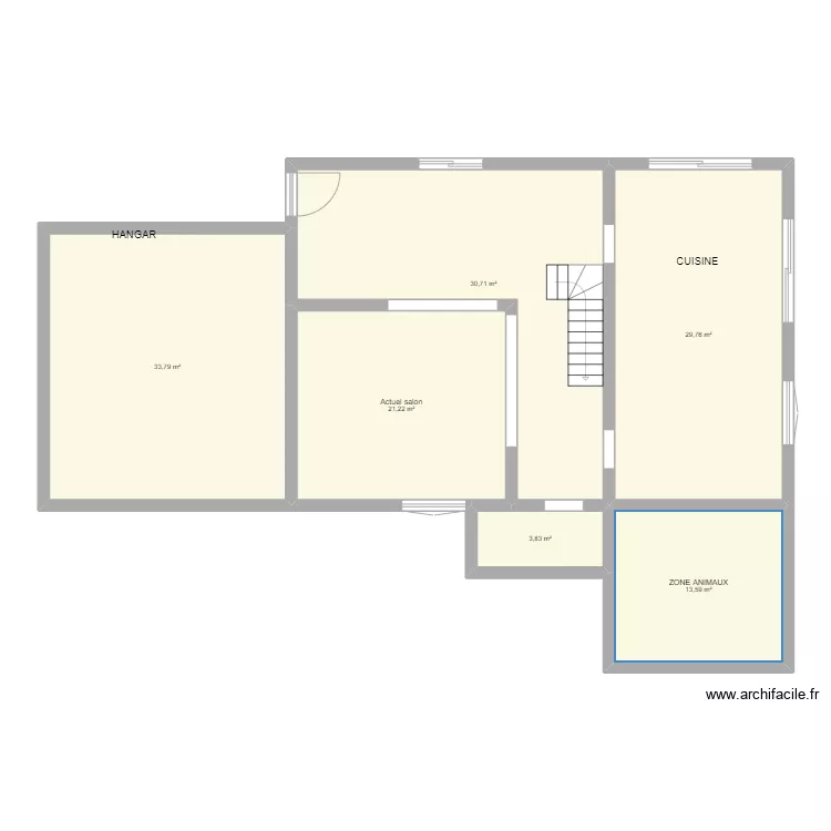 REZ DE CHAUSSEE DEVIS. Plan de REZ DE CHAUSSEE DEVIS. Plan de
