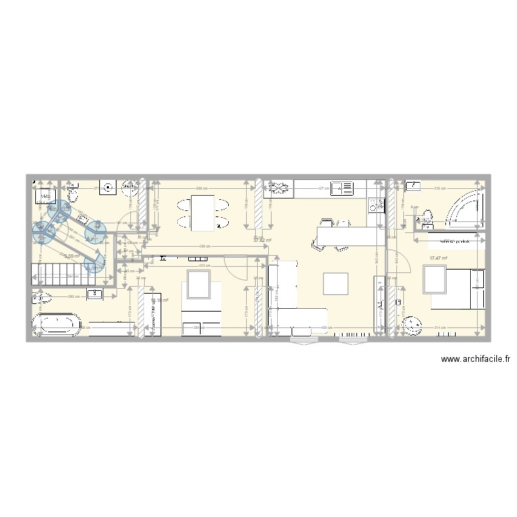 aiguile comble nouvel essai. Plan de 0 pièce et 0 m2