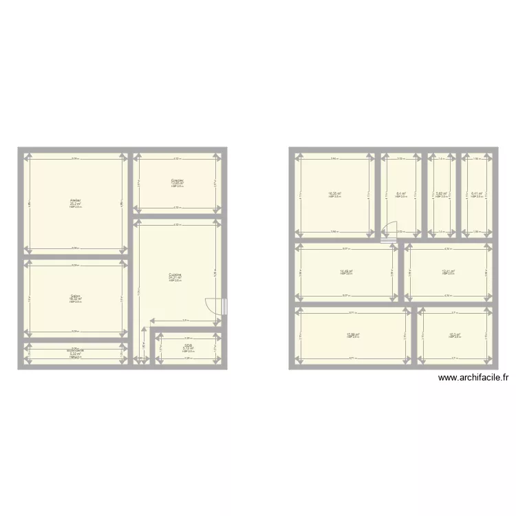 herald. Plan de 0 pièce et 0 m2