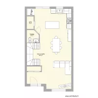 Maison de ville Travers&eacute;e RDC