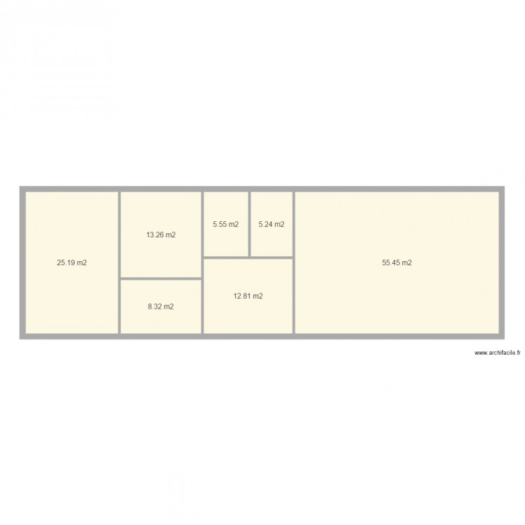 Grange RDC Origine. Plan de 0 pièce et 0 m2