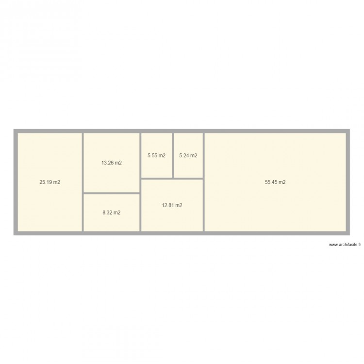 Grange RDC Origine. Plan de 0 pièce et 0 m2