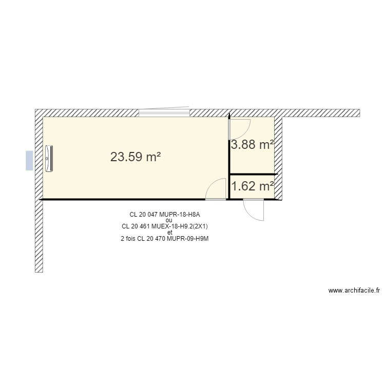 Net Auto Catala Bureau. Plan de 0 pièce et 0 m2