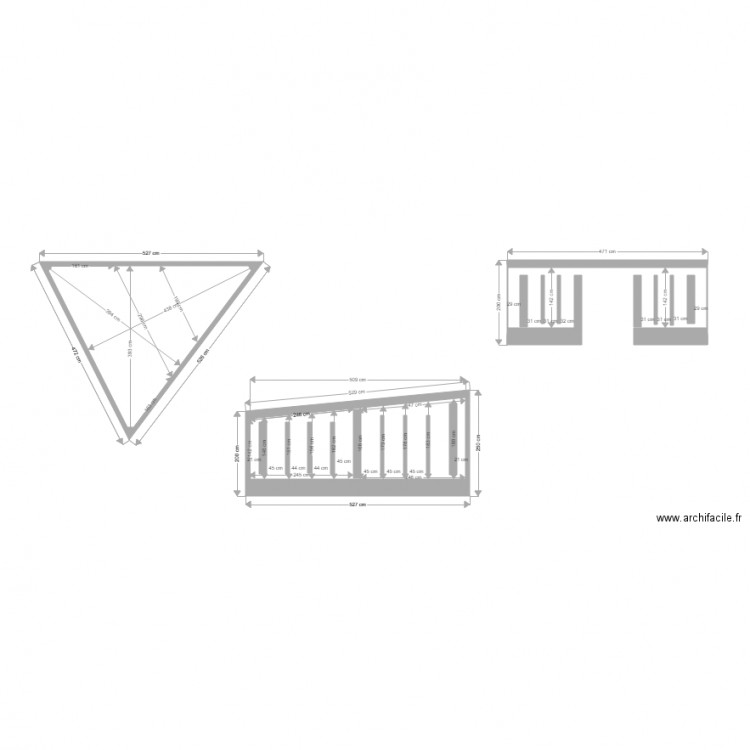 abri cote. Plan de 0 pièce et 0 m2