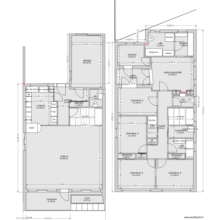 23-05. Plan de 0 pièce et 0 m2