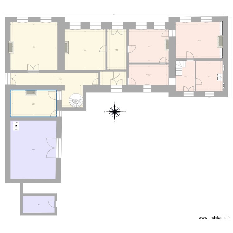 La Clousière RDC2. Plan de 0 pièce et 0 m2