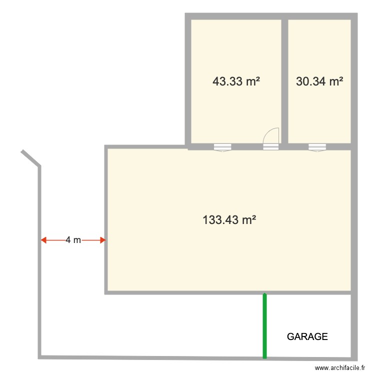 Masse 2 essai 2 extension. Plan de 0 pièce et 0 m2