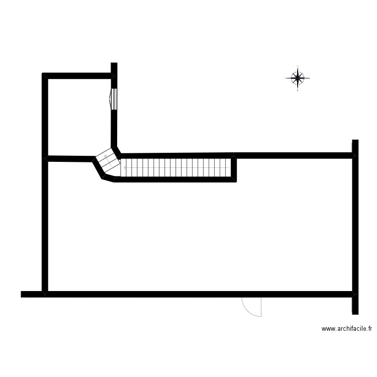 371 ROBERT Pierrette. Plan de 11 pièces et 188 m2