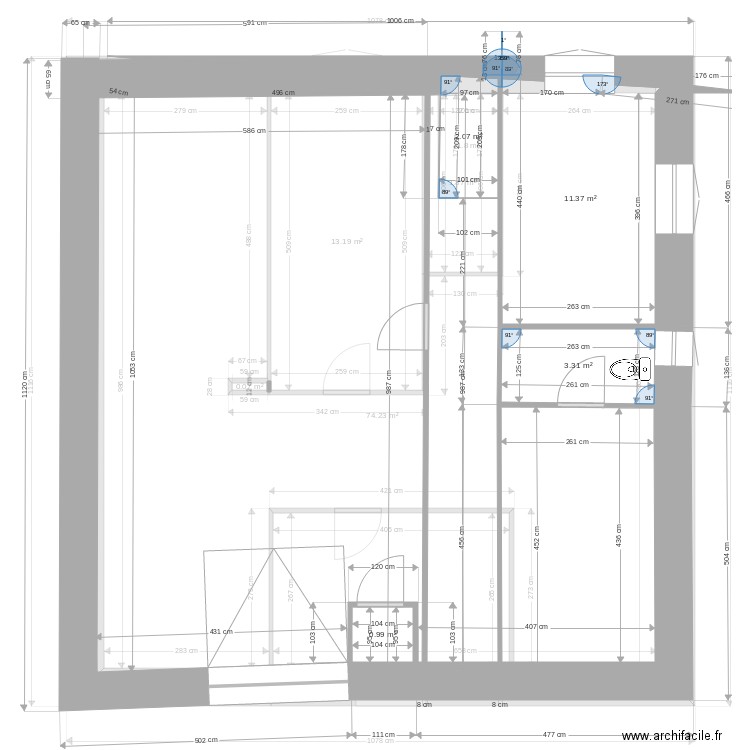 Maison Golène Etage 2. Plan de 0 pièce et 0 m2