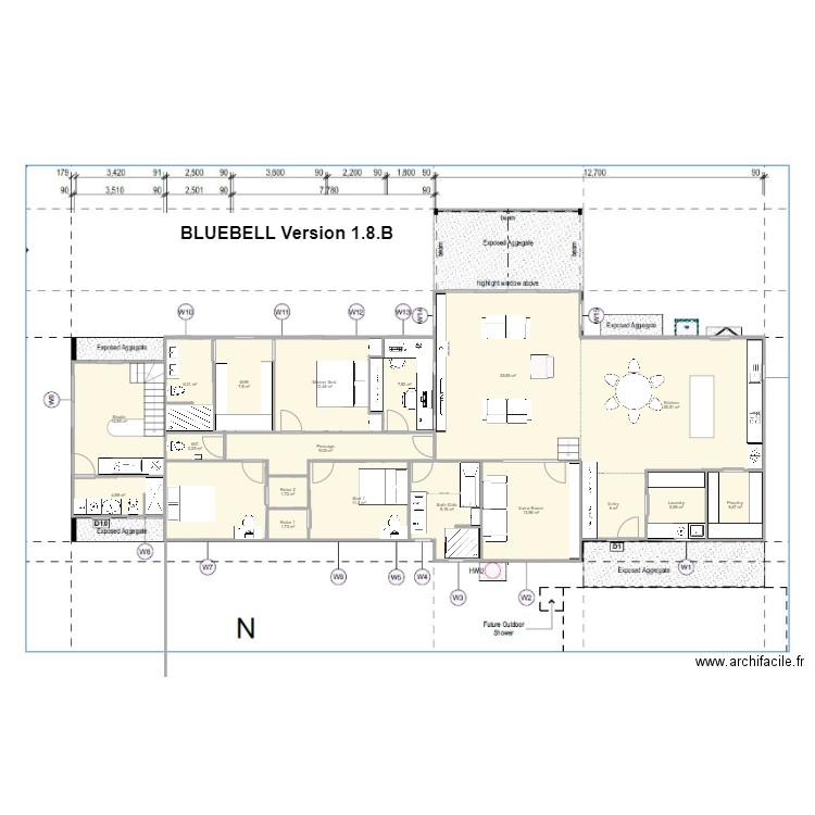 BlueBell V8 1B. Plan de 0 pièce et 0 m2