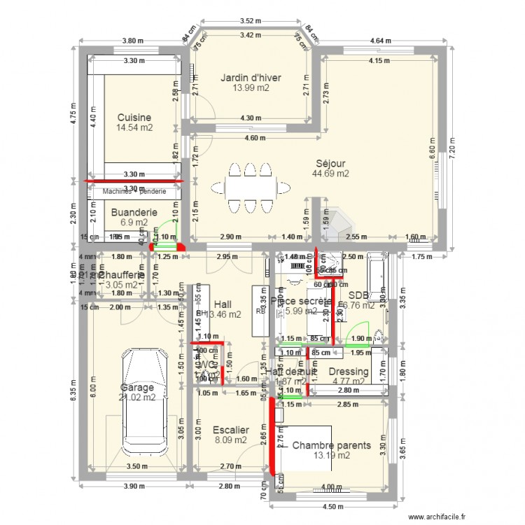 Moulin RDC 06 03. Plan de 0 pièce et 0 m2