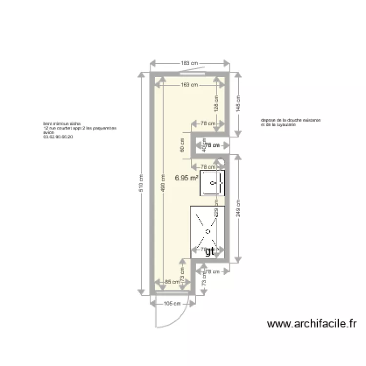 bent mimoun avion . Plan de 