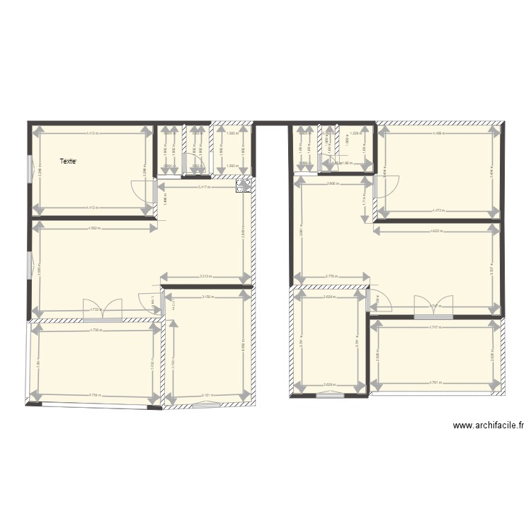 FLORVILLE. Plan de 0 pièce et 0 m2