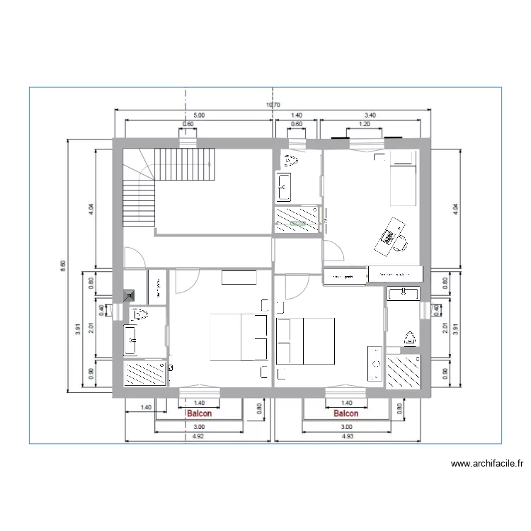 1er etage suite 2 avec plan . Plan de 1er etage suite 2 avec plan . Plan de