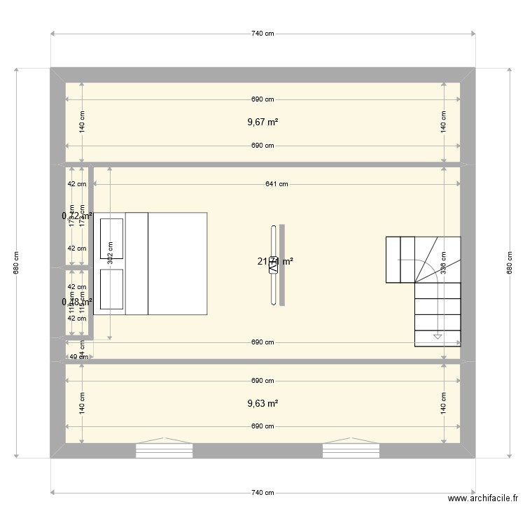 bizet2eme. Plan de 0 pièce et 0 m2