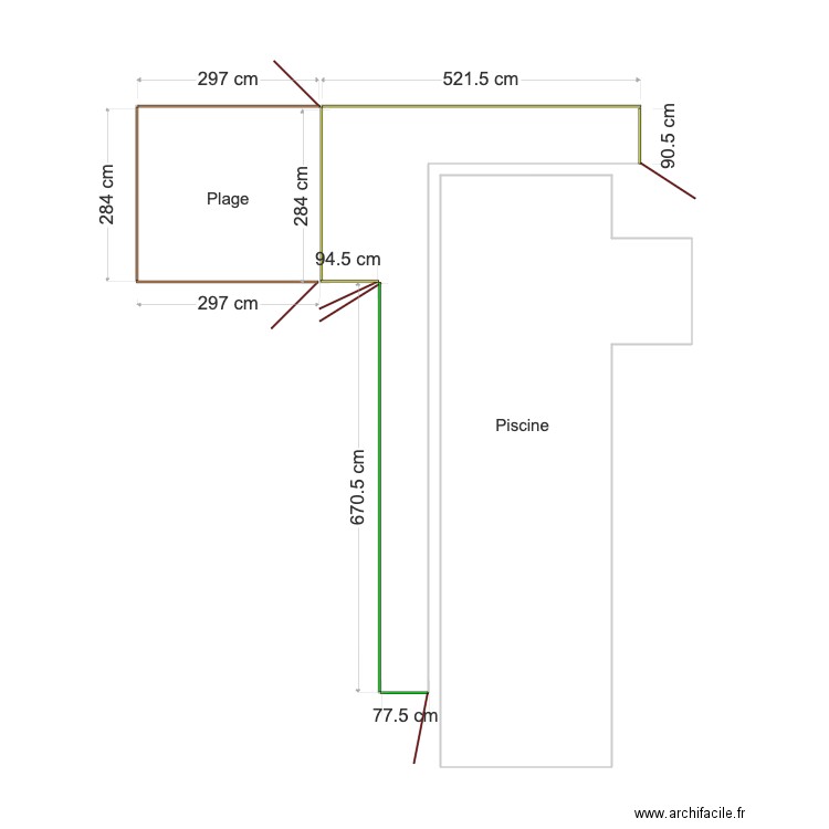 PRD Villa WINGS Cotes Piscine. Plan de 0 pièce et 0 m2