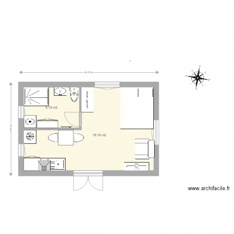 chalet Thierry 3. Plan de 0 pièce et 0 m2