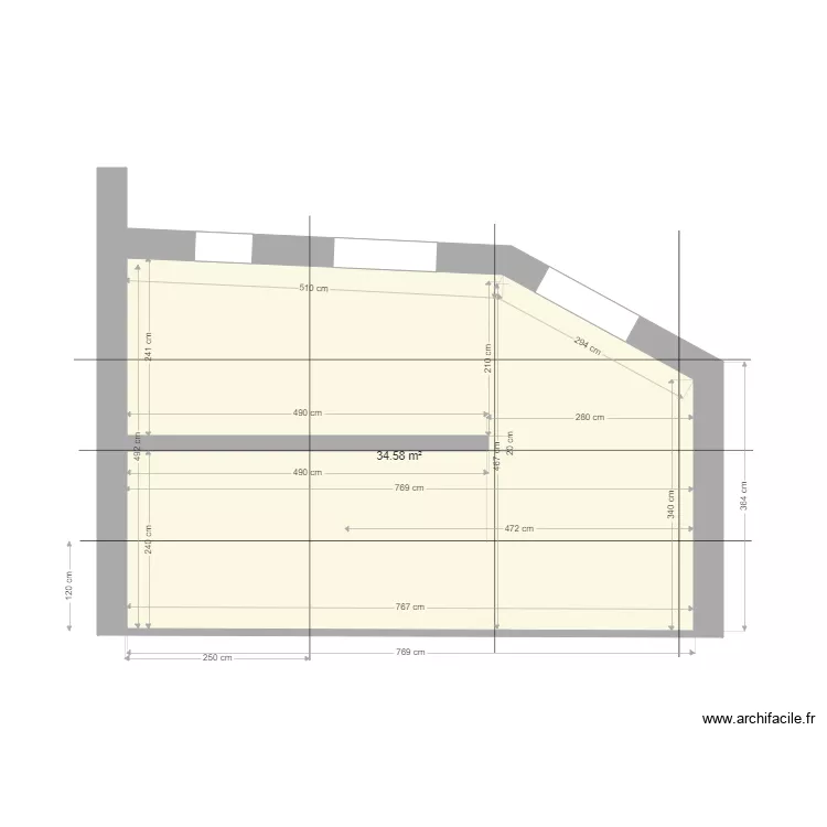 Atelier Coupe Placo V2. Plan de 