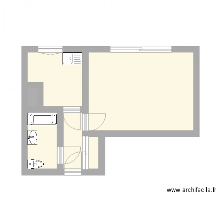4 Villa Gaudelet. Plan de 0 pièce et 0 m2