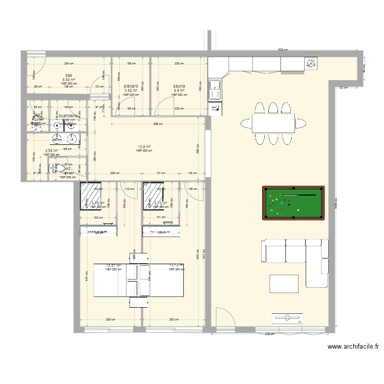 romo. Plan de 0 pièce et 0 m2