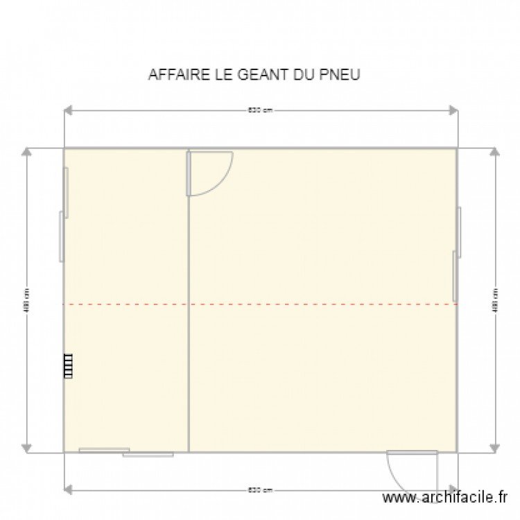 LE GEANT DU PNEU. Plan de 0 pièce et 0 m2