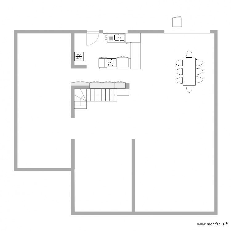 CUISINE 2. Plan de 0 pièce et 0 m2