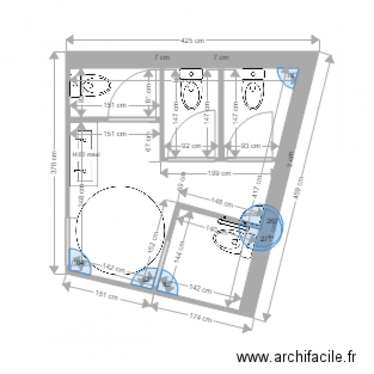 foyer rural projet 1. Plan de 0 pièce et 0 m2