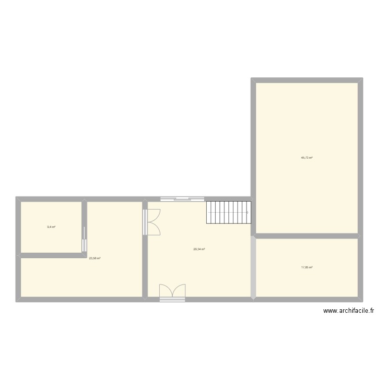 Maison de rêve. Plan de 5 pièces et 126 m2