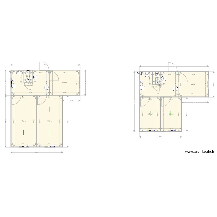 Bas Hameau . Plan de 0 pièce et 0 m2