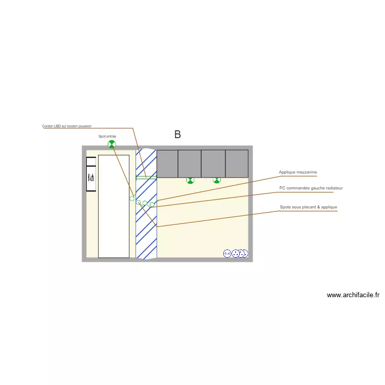 14 Sidi (B). Plan de 