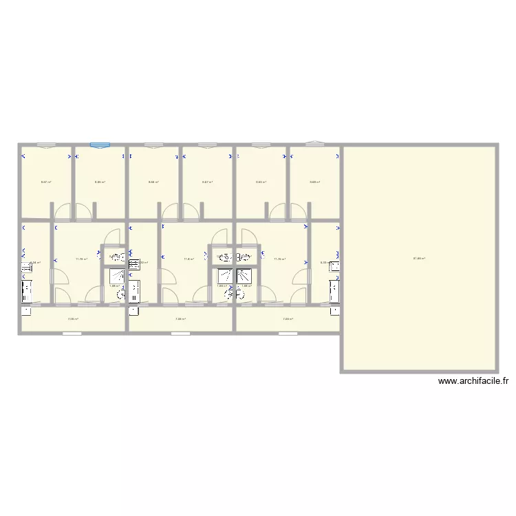 GAGNOA suite 2. Plan de 