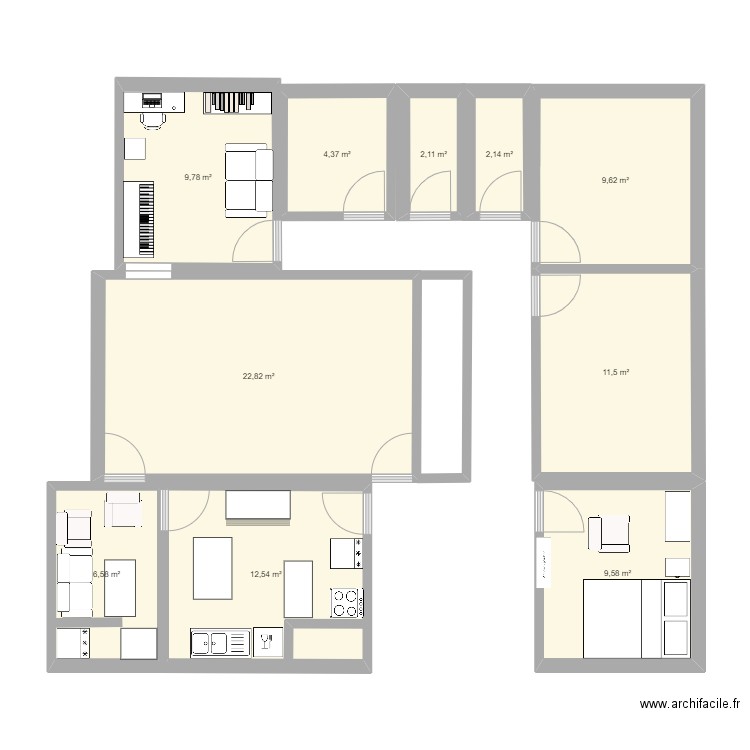 vienne. Plan de 0 pièce et 0 m2