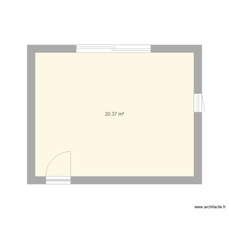 CAVINITO BIBLIOTEQUE. Plan de 