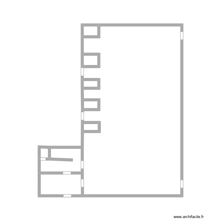 Salle de sport st georges sur loire. Plan de 