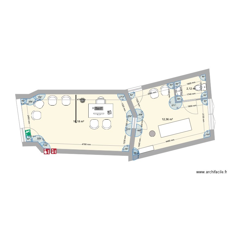 LOCAL TERRASSON. Plan de 0 pièce et 0 m2